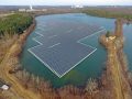 نیروگاه برقابی، پنل خورشیدی شناور